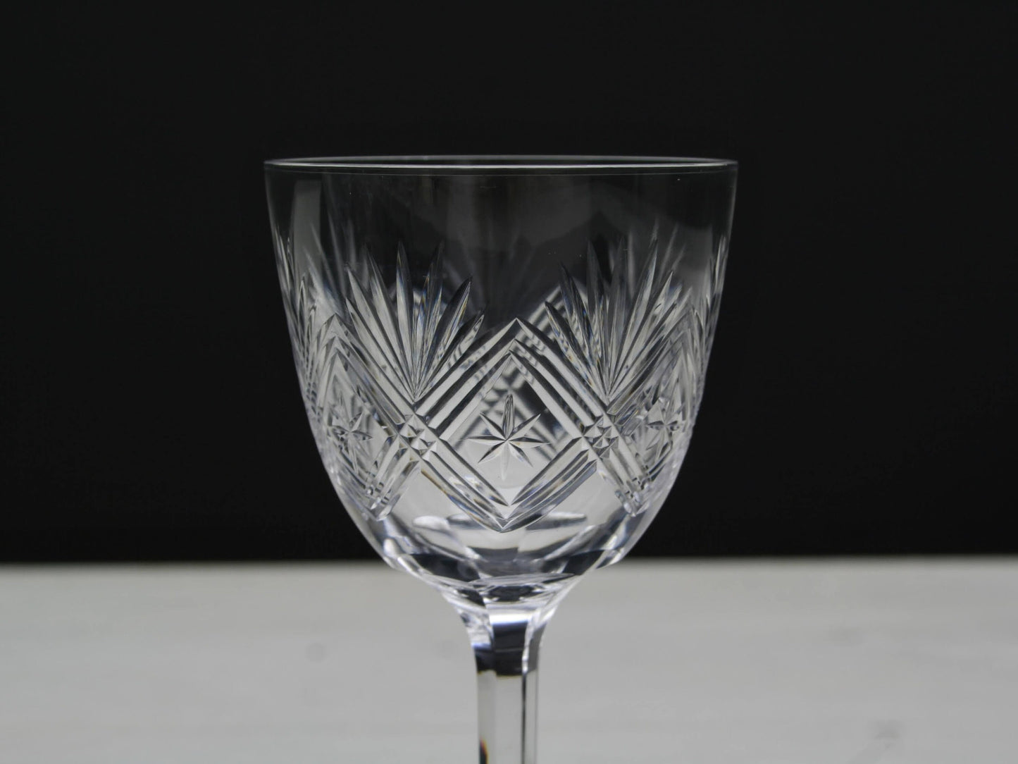 Cut Crystal Glasses Set of 8, Napoleon 3 | Liquor Glasses,Whiskey Glasses | Barware Set