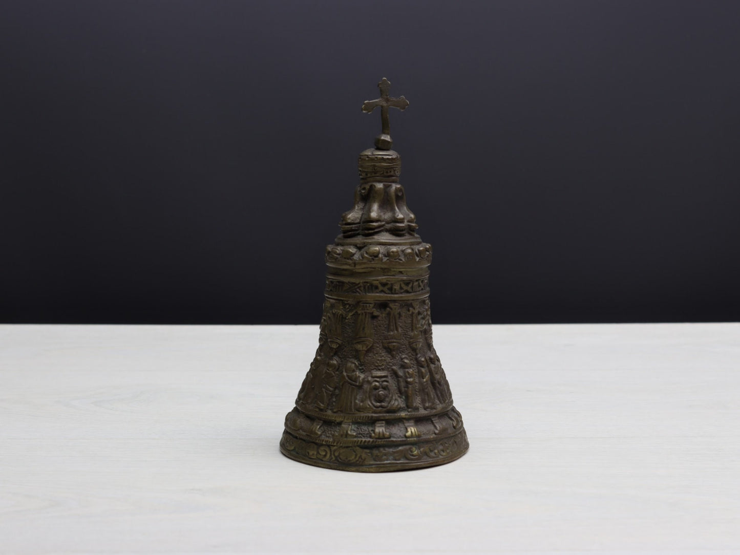 French Antique Bell, Perfect Hand bell | Table Bell- Vintage Home Decor