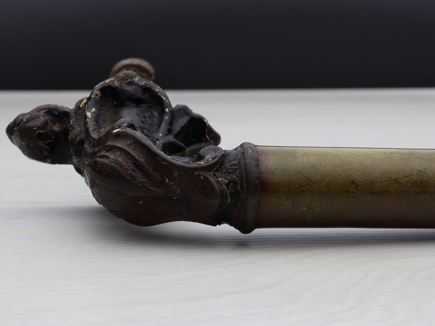 French Antique Door Pull | French Country Style-Rustic Door Hardware | Vintage Decor