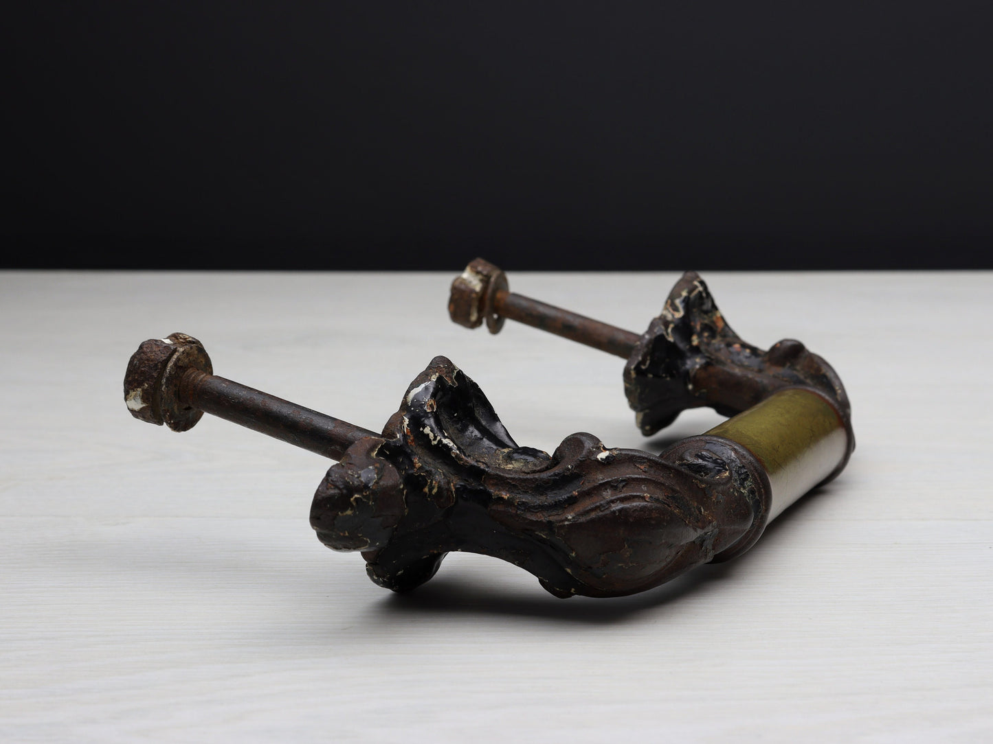 French Antique Door Pull | French Country Style-Rustic Door Hardware | Vintage Decor