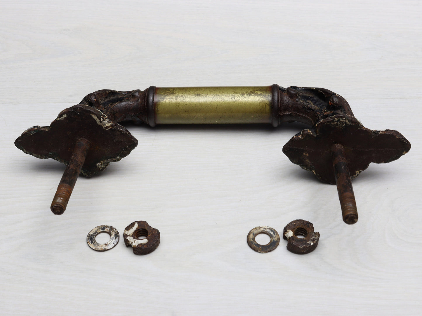 French Antique Door Pull | French Country Style-Rustic Door Hardware | Vintage Decor
