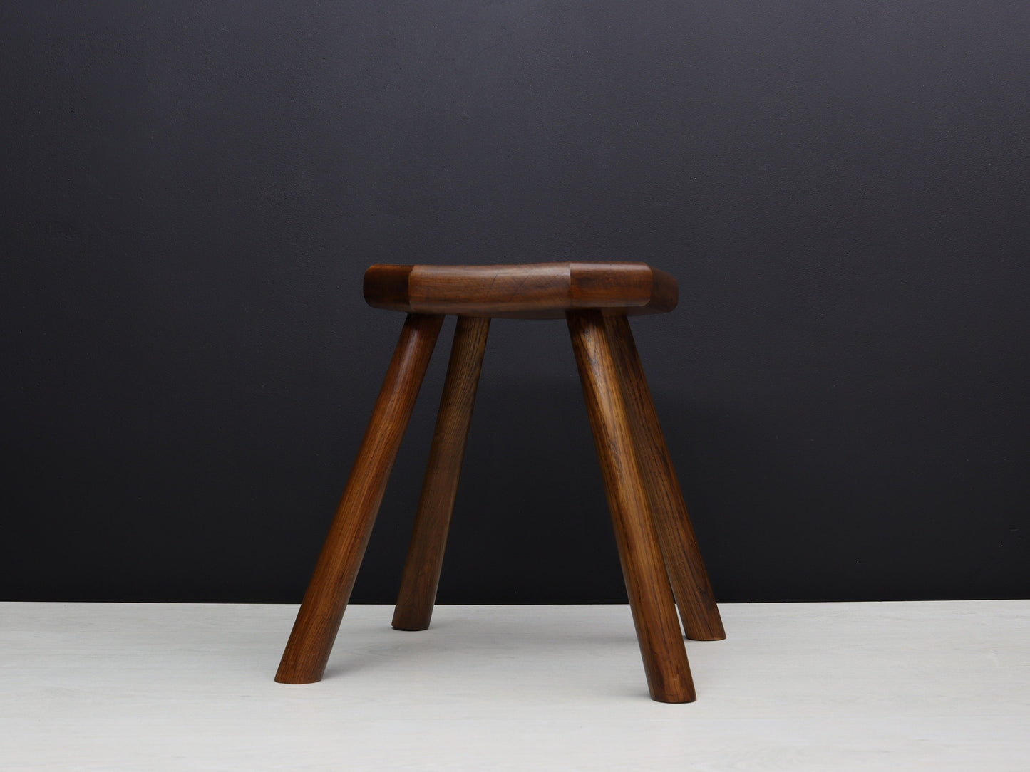 Farmhouse Decor Wooden Milking Stool-Wood Step Stool-Plant Stand | Entryway Decor