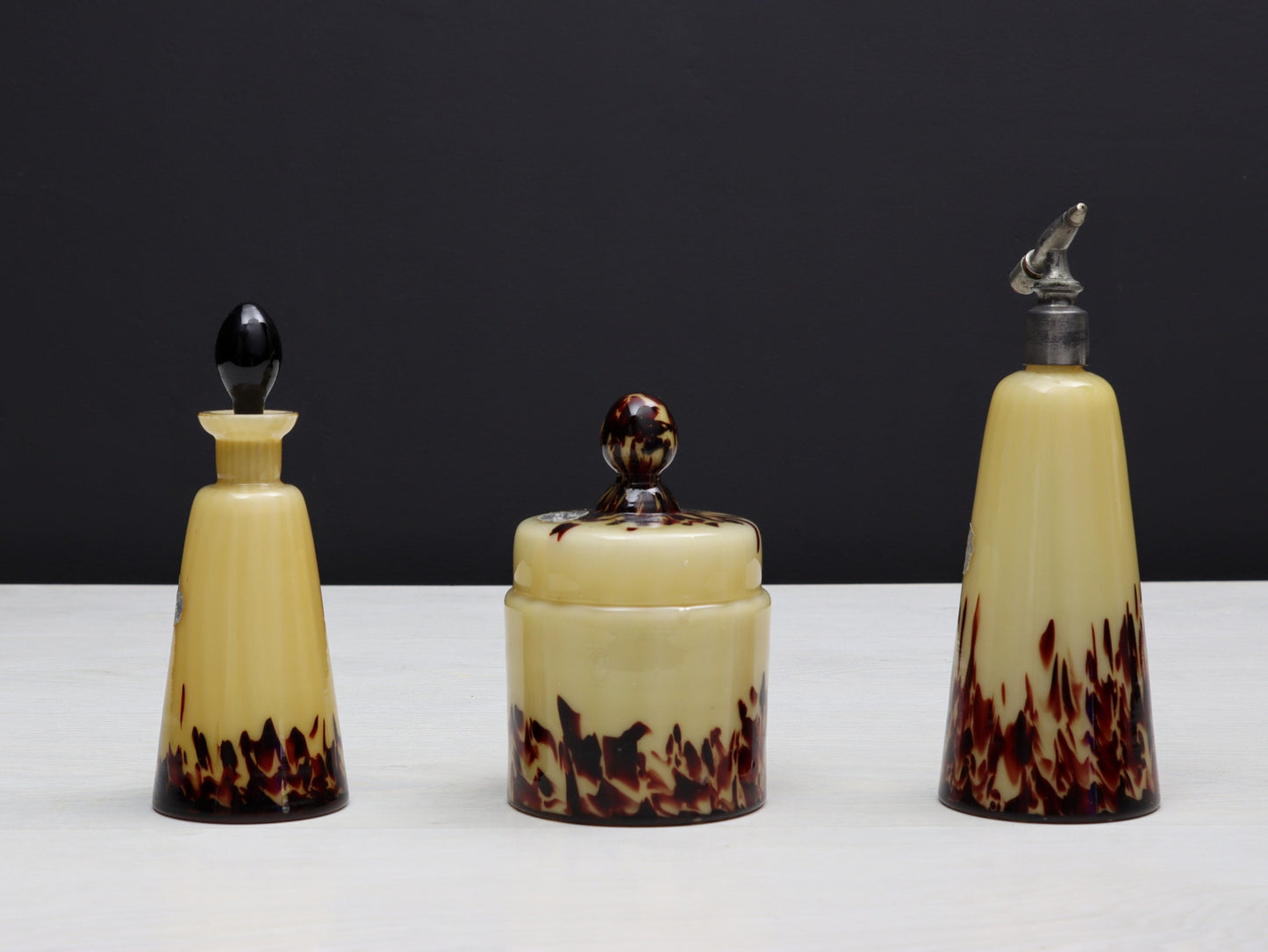 Elegant Vanity Set -Bathroom Decor | Unique Gift Idea-Perfume Bottles & Jewelry Storage
