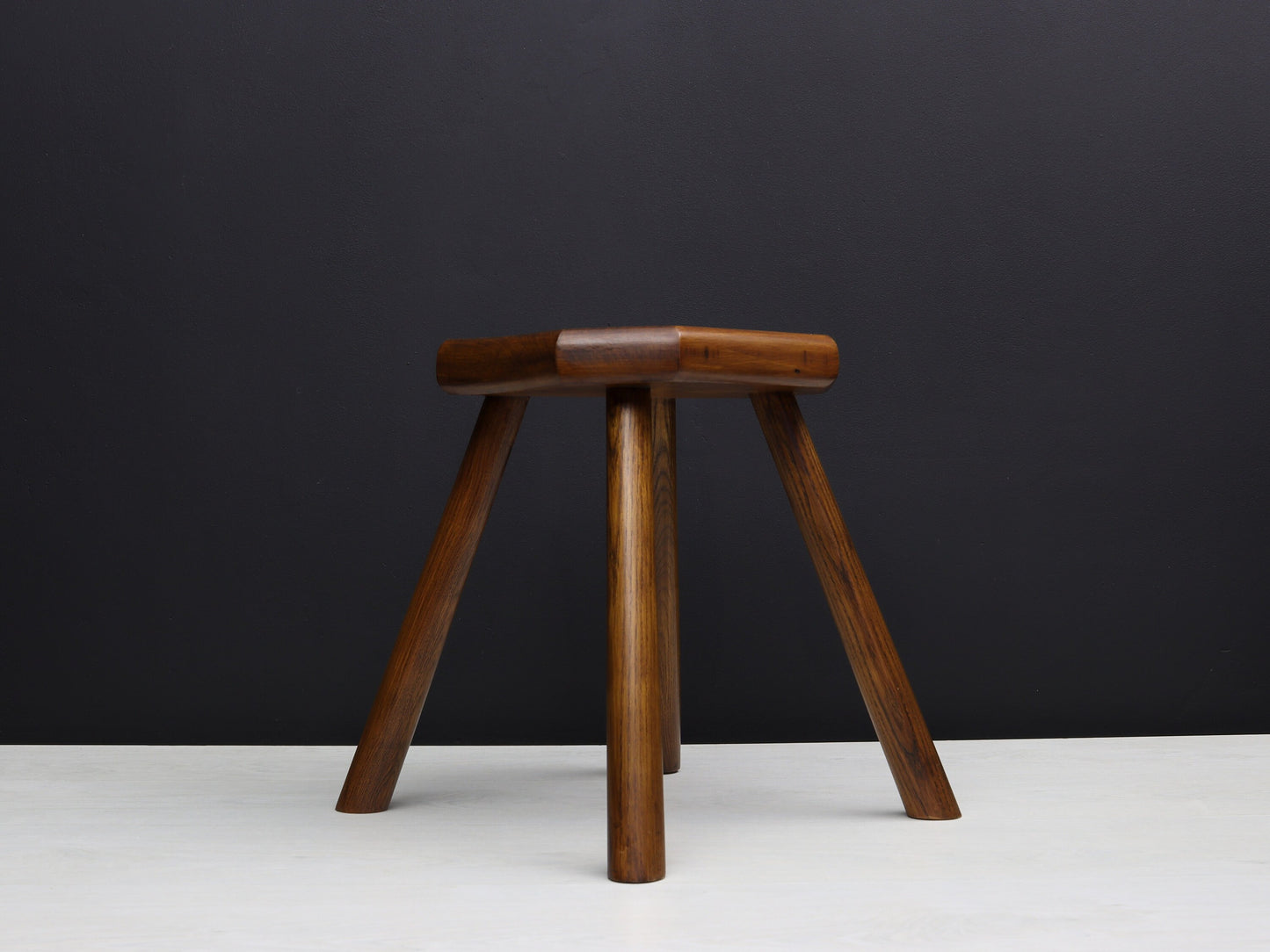 Farmhouse Decor Wooden Milking Stool-Wood Step Stool-Plant Stand | Entryway Decor