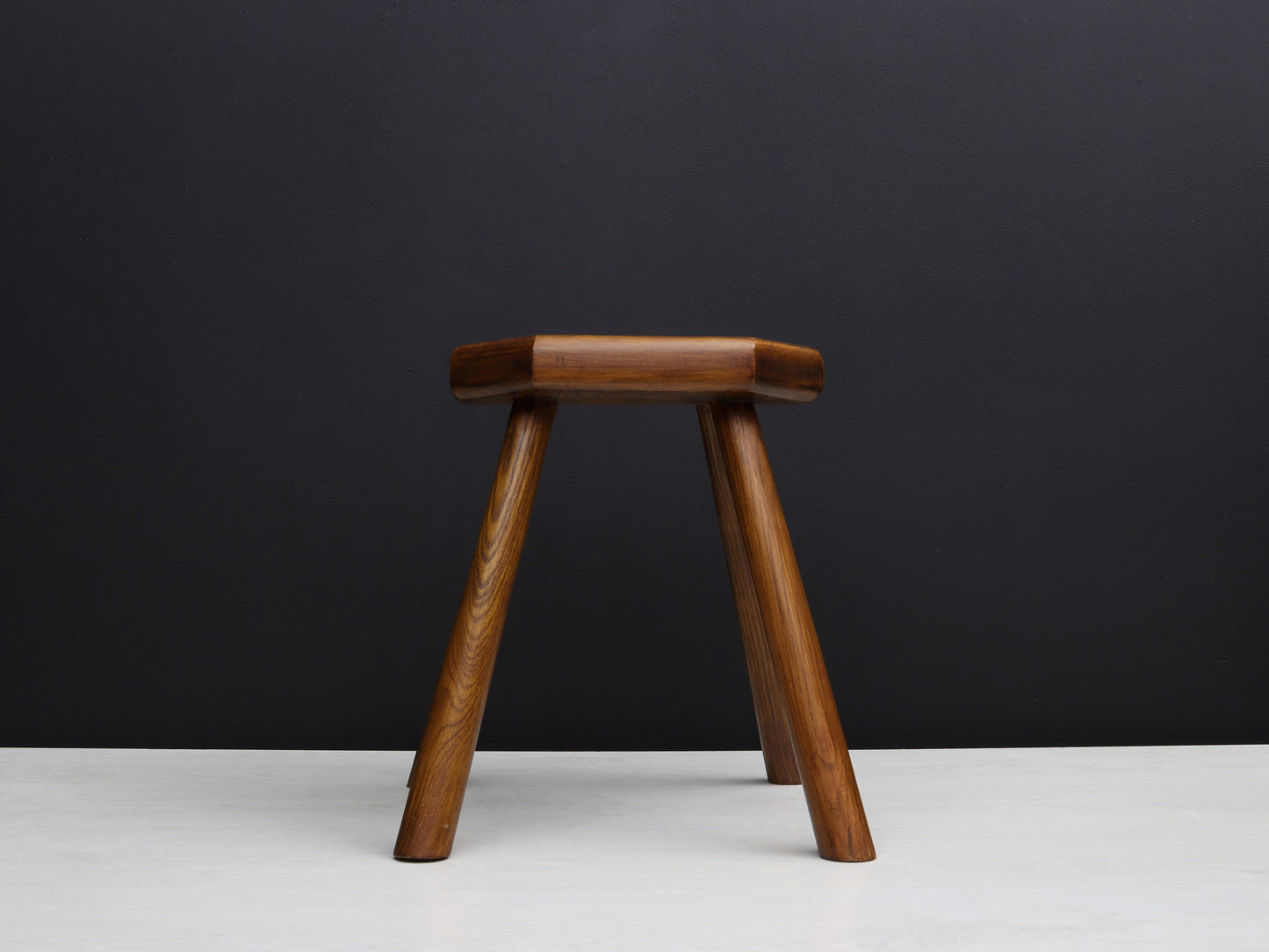 Farmhouse Decor Wooden Milking Stool-Wood Step Stool-Plant Stand | Entryway Decor