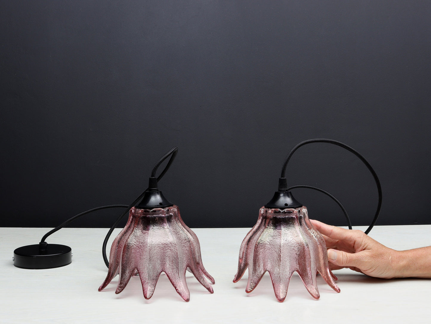 Unique Pink Pendant Lights: Antique Lighting Transformed with Modern Flair