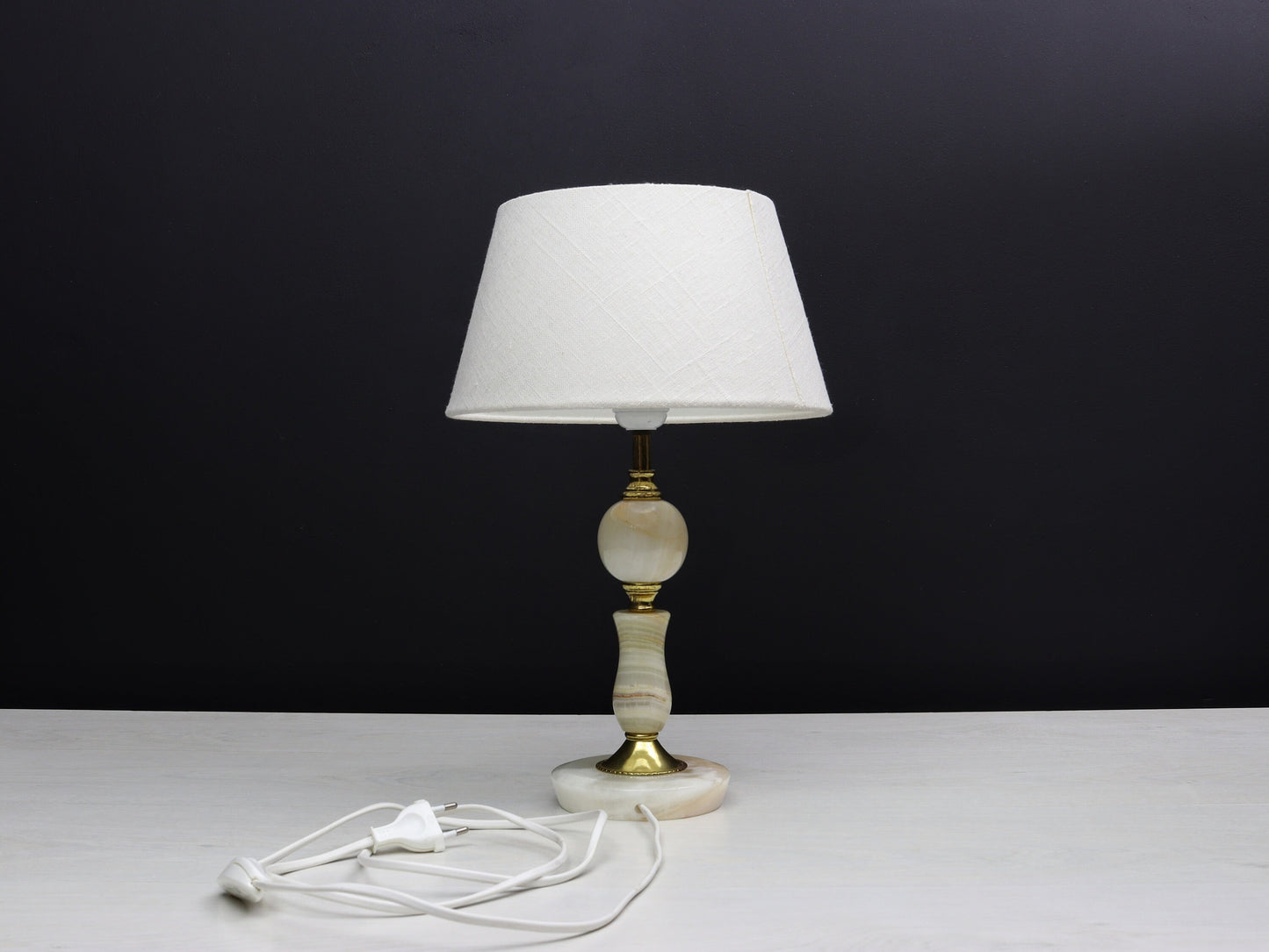 Elegant Vintage Lamp from Belgium: Ideal Bedside or Accent Lighting for Any Home Decor Style