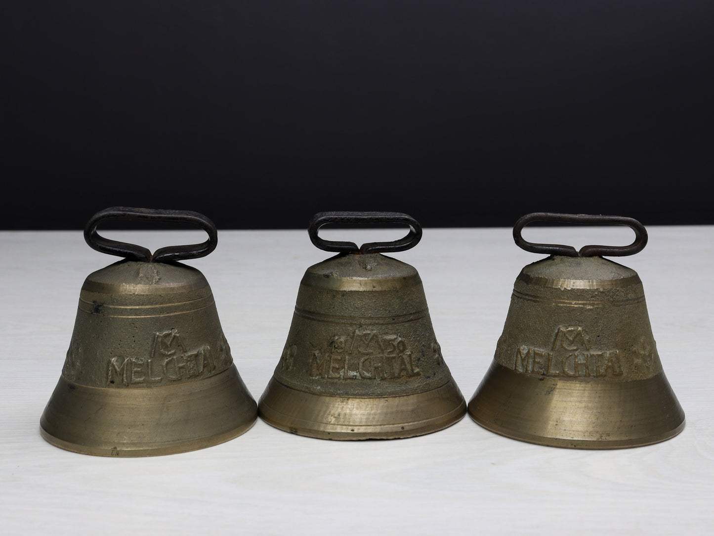 Swiss Vintage Brass Bells: A Timeless Accent for Modern Farmhouse Decor