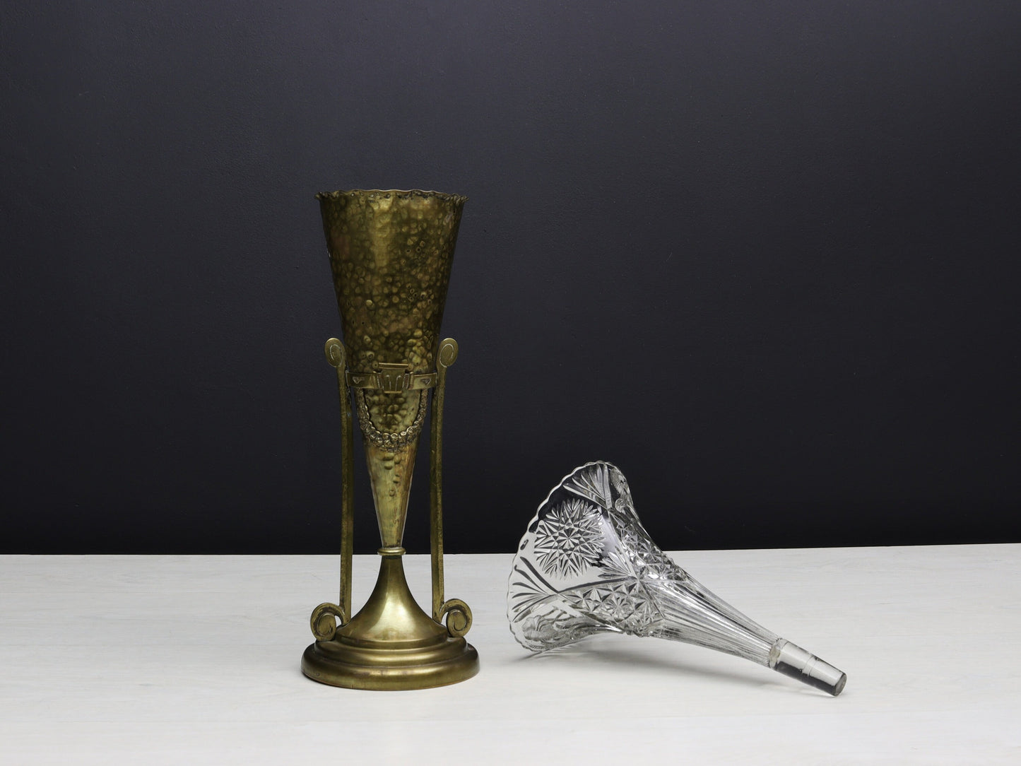 Stunning French Antique Vase | Decorative Vase -Vintage Home Decor
