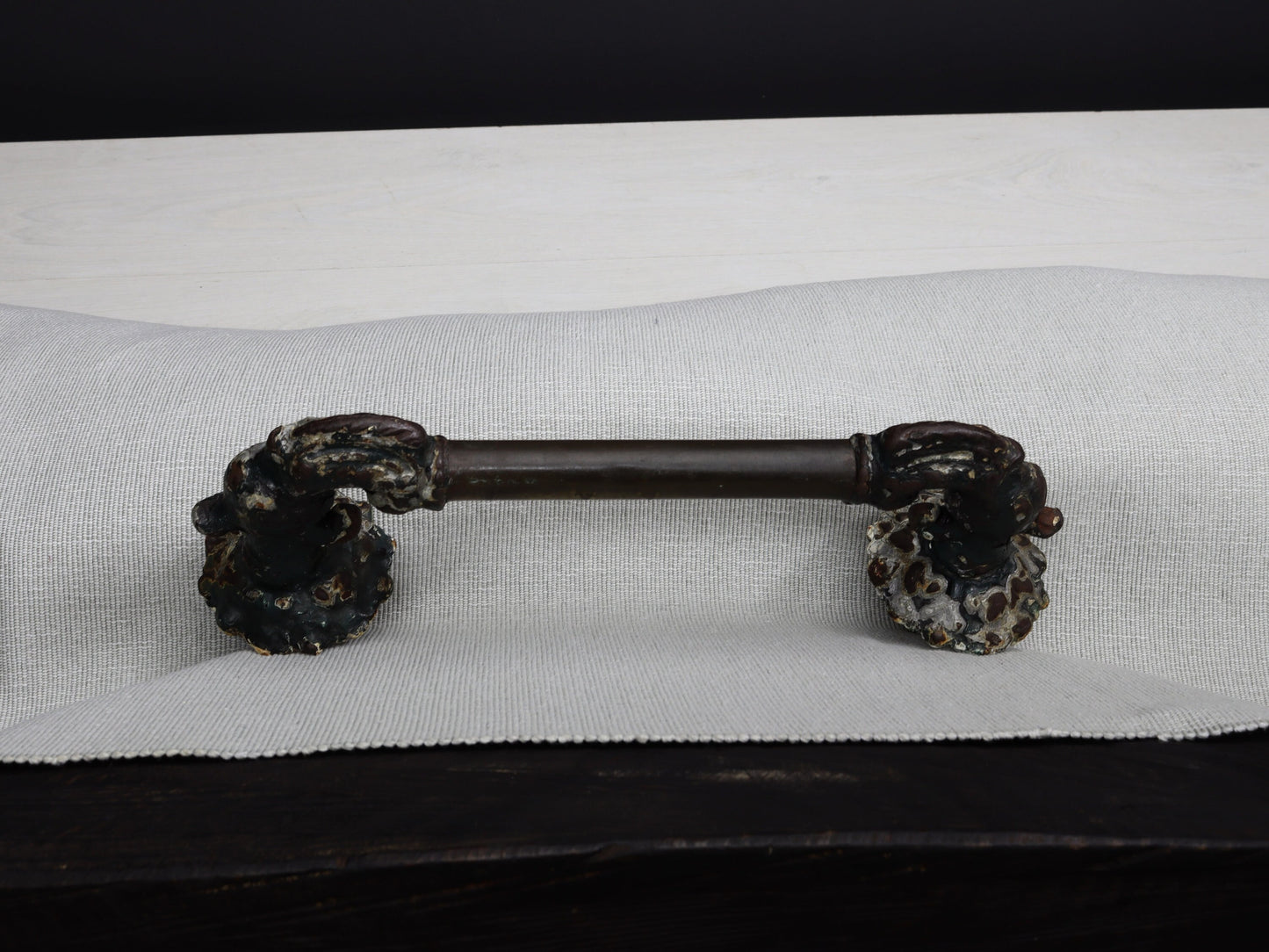 Antique Door Pull | French Country Style-Rustic Door Hardware