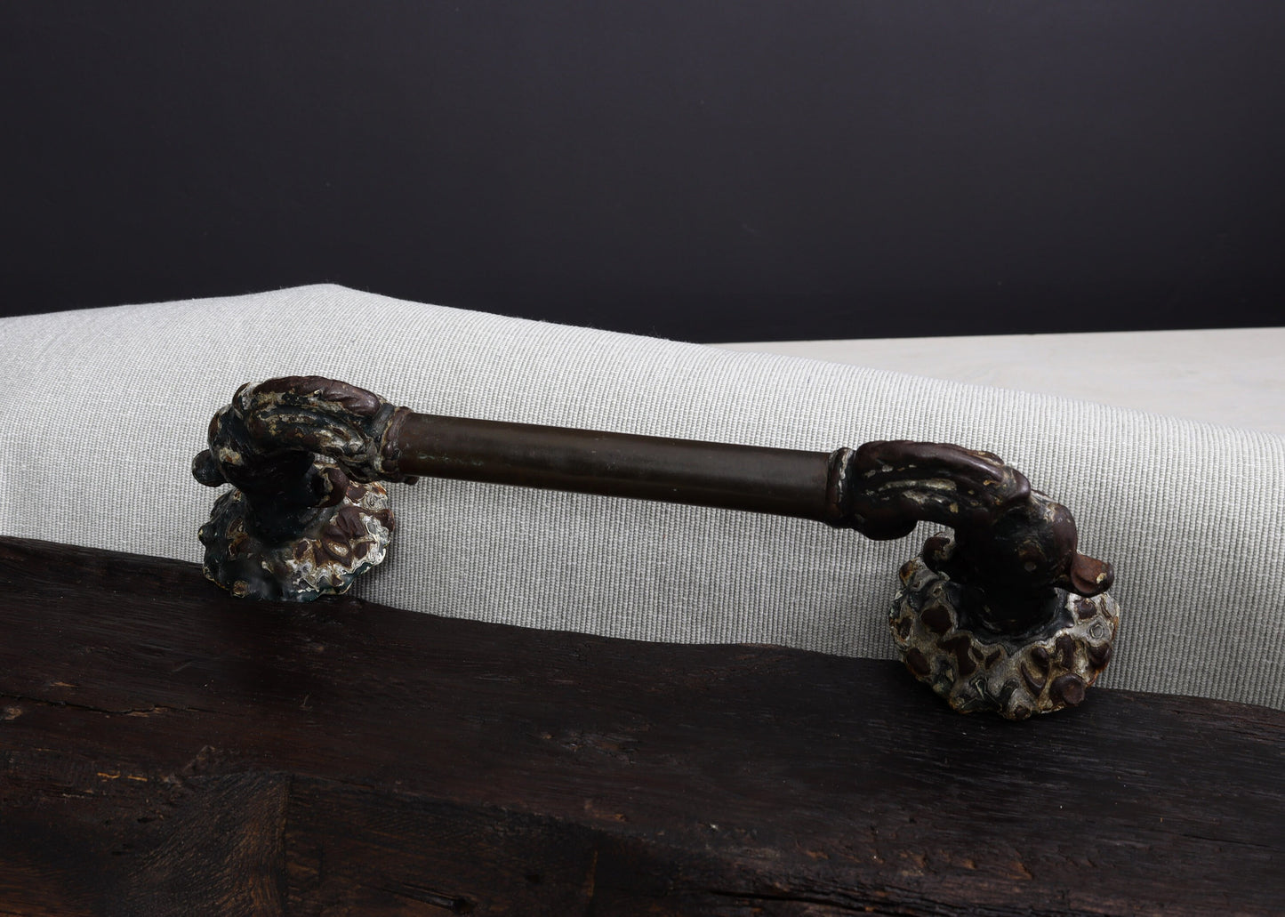 Antique Door Pull | French Country Style-Rustic Door Hardware
