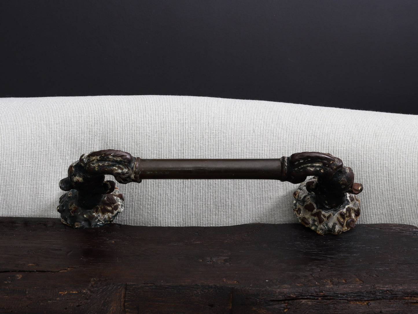 Antique Door Pull | French Country Style-Rustic Door Hardware