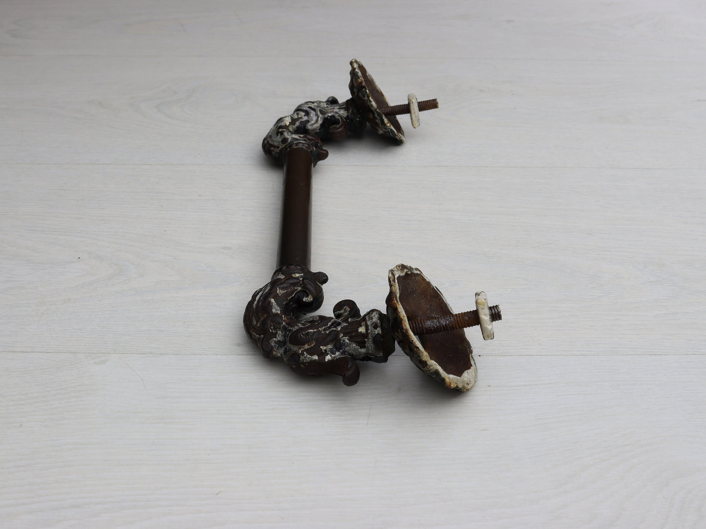 Antique Door Pull | French Country Style-Rustic Door Hardware