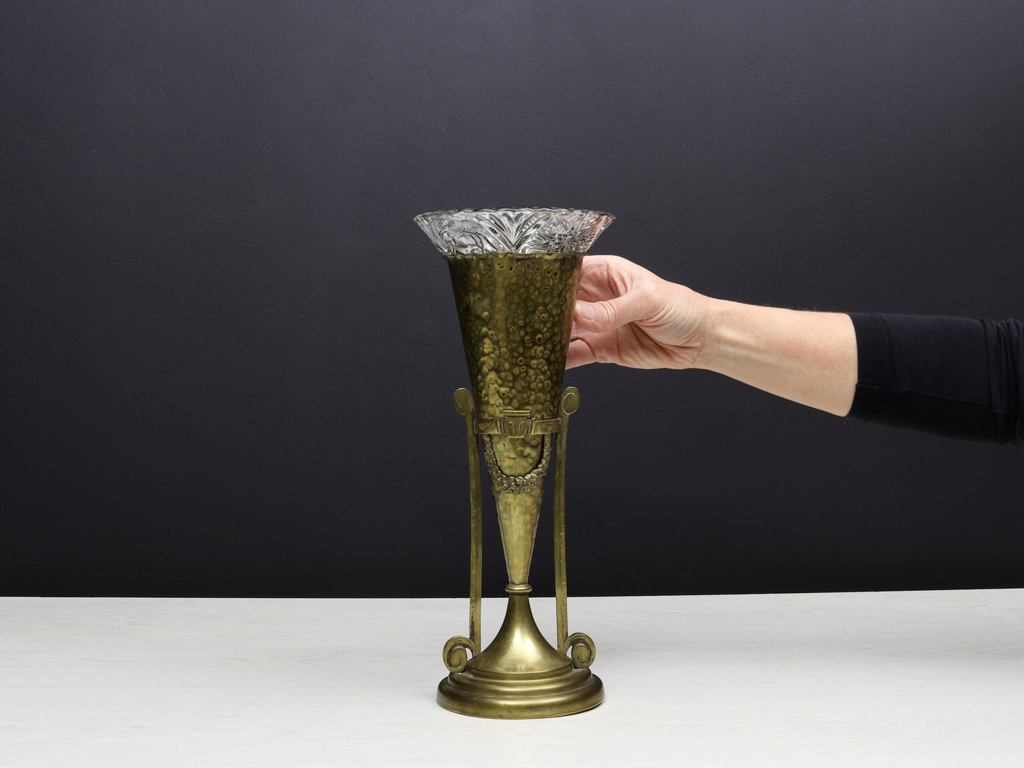Stunning French Antique Vase | Decorative Vase -Vintage Home Decor