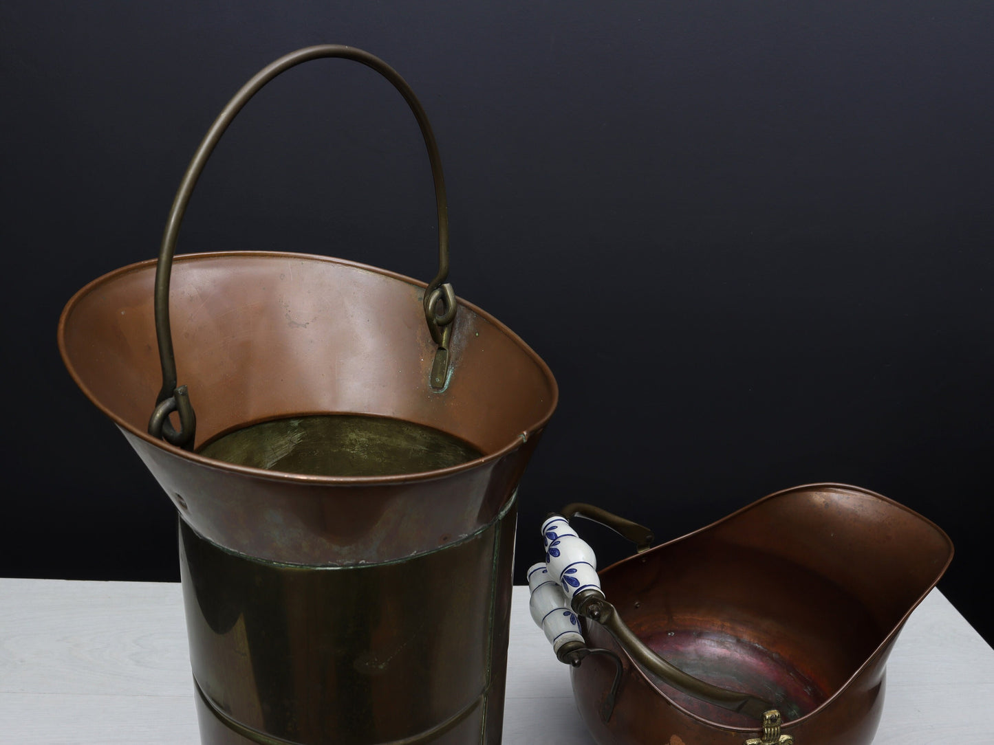 Unique plant holder and Umbrella Holder | Copper Kettles Vintage Home Decor | Unique Gift Ideas