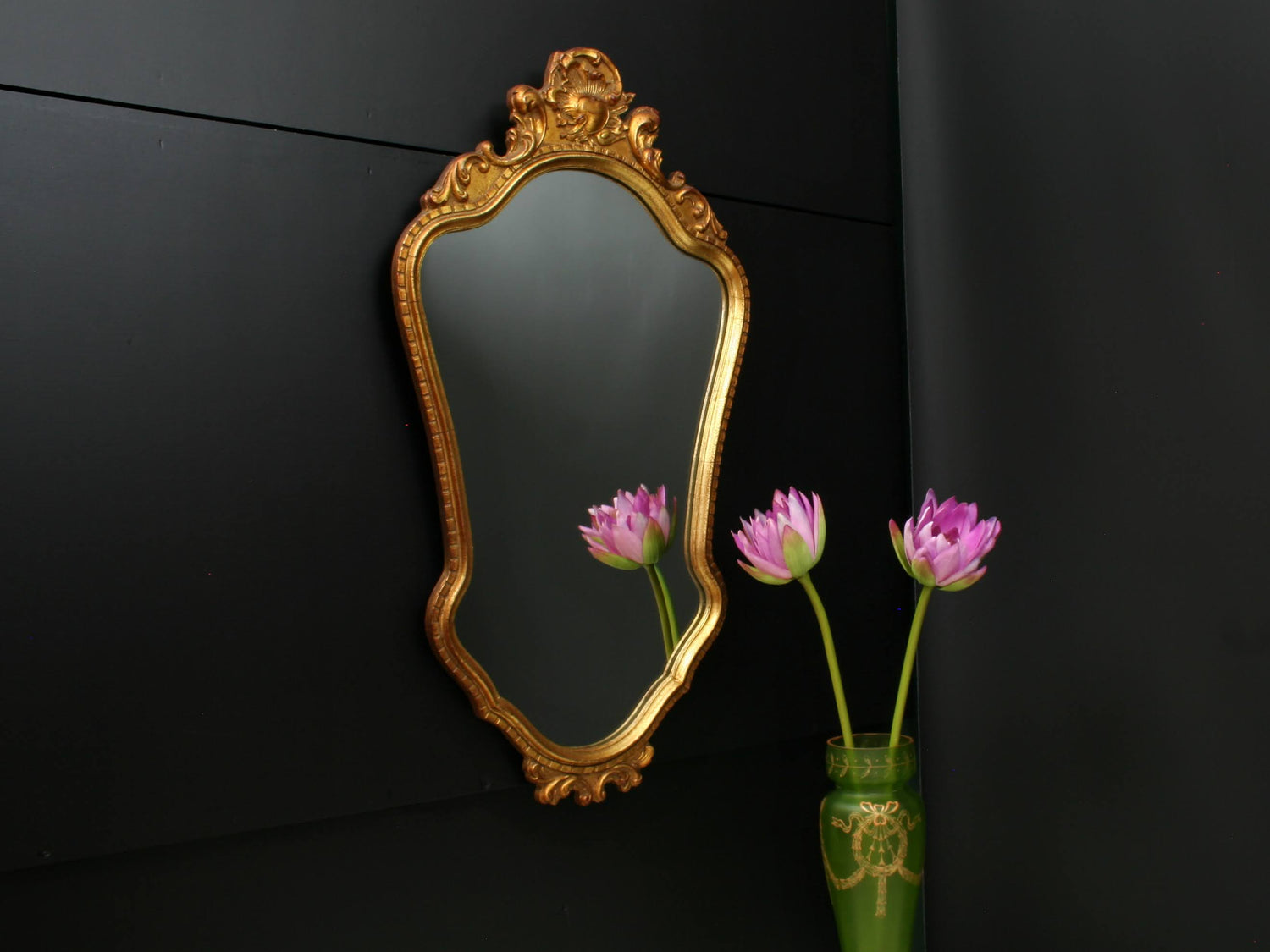 A unique selection vintage and antique mirrors from Europe. Explore mid century wall mirrors, stylish Baroque mirrors, and unique mirror that are hard to find.