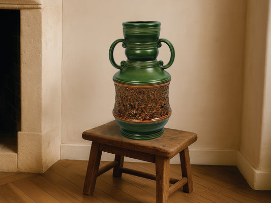 Large floor vase-West German pottery