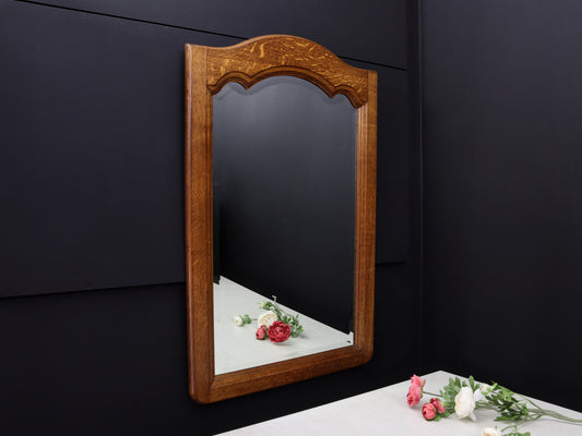 Large Wall Mirror from Europe | Vintage Entryway Mirror or Bathroom Mirror | Vintage Home Decor