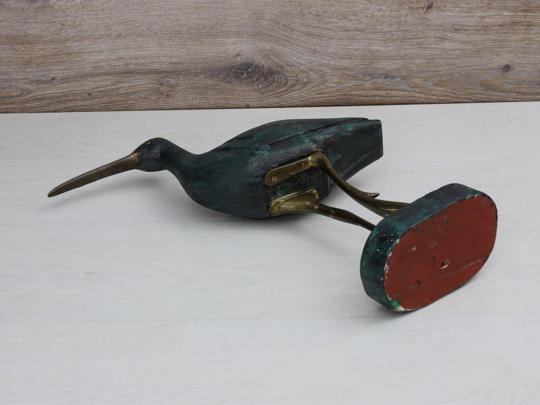 Wooden Bird Figurine| Decorative Bird Sculpture | Console Table Decor | Bird Lovers Gift