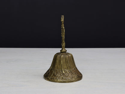 Bronze Hand Bell-Dinner Bell | Table Bell-Desk Ornament | Vintage Home Decor