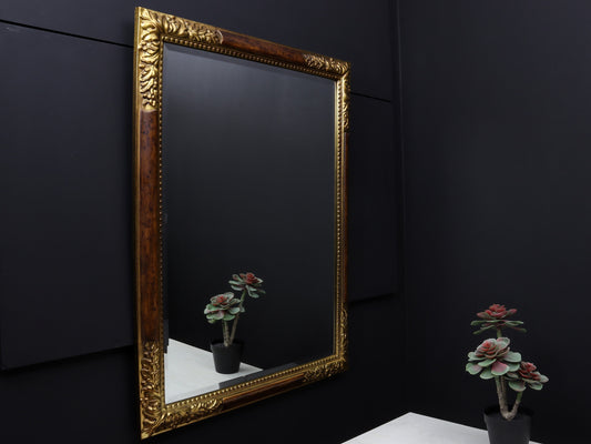 Elegant Vintage Decorative Mirror| Deknudt Large Wall Mirror | Entryway Mirror-Vintage Home Decor