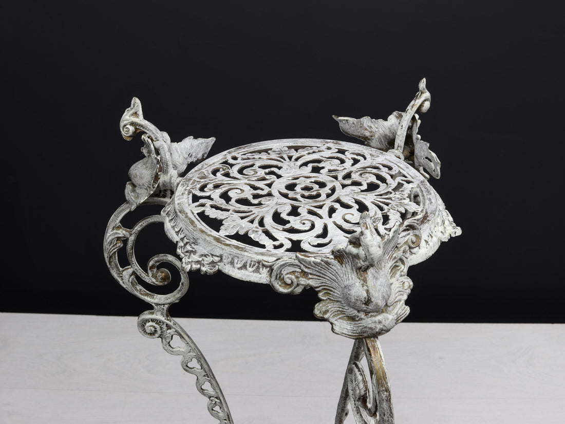 antique plant stand indoor Vintage Brass Plant Stand – NewToMeDecor