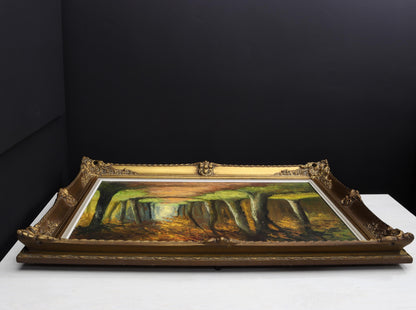 Forest Painting -Original Artwork | Antique Oil Painting |Vintage Home Decor| Unique Gift Ideas
