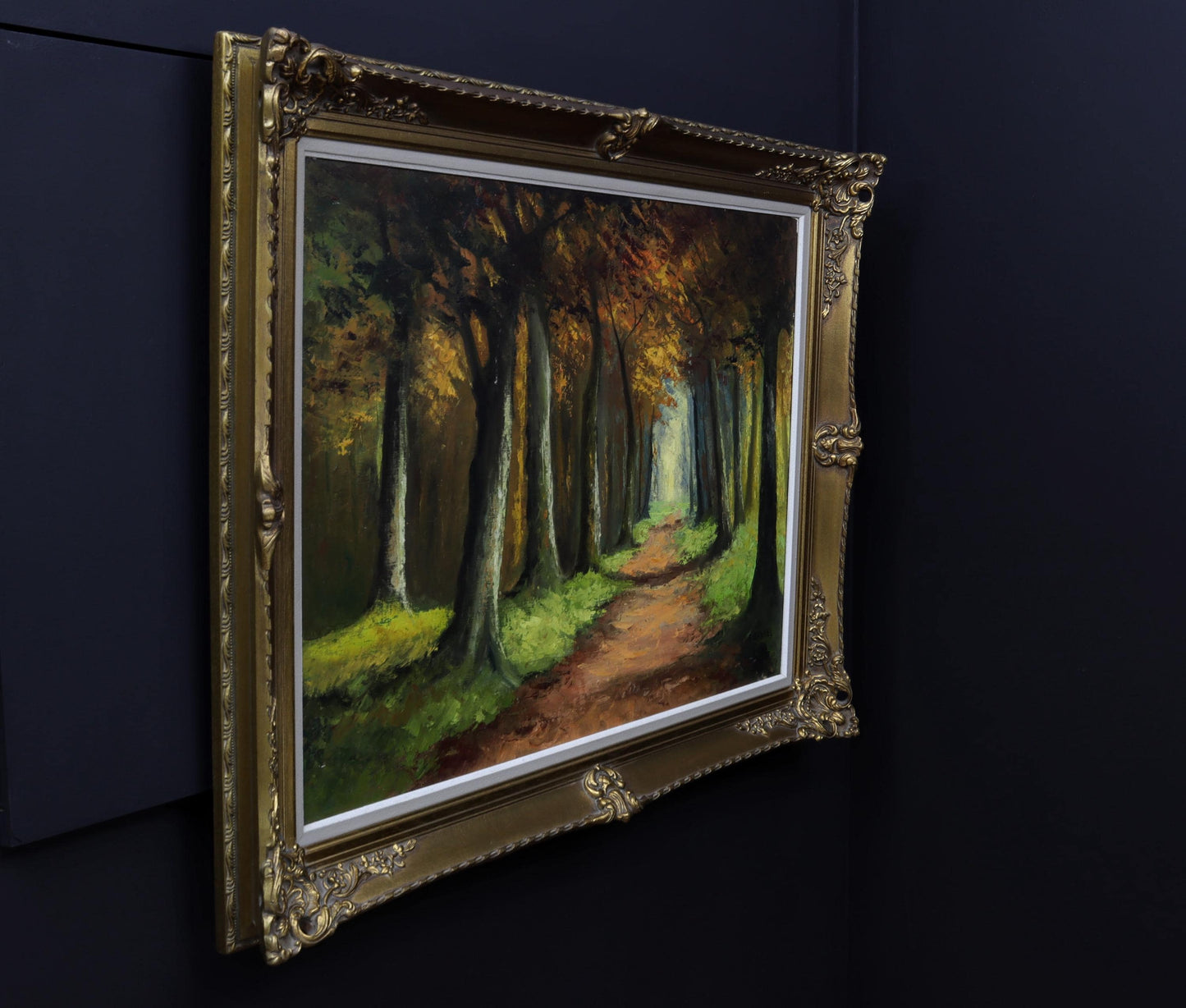 Forest Painting -Original Artwork | Antique Oil Painting |Vintage Home Decor| Unique Gift Ideas