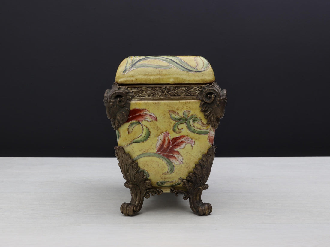Vintage Jewelry Box-Trinket Box |Jewelry Storage or Unique Urn for Ashes