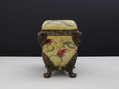 Vintage Jewelry Box-Trinket Box |Jewelry Storage or Unique Urn for Ashes