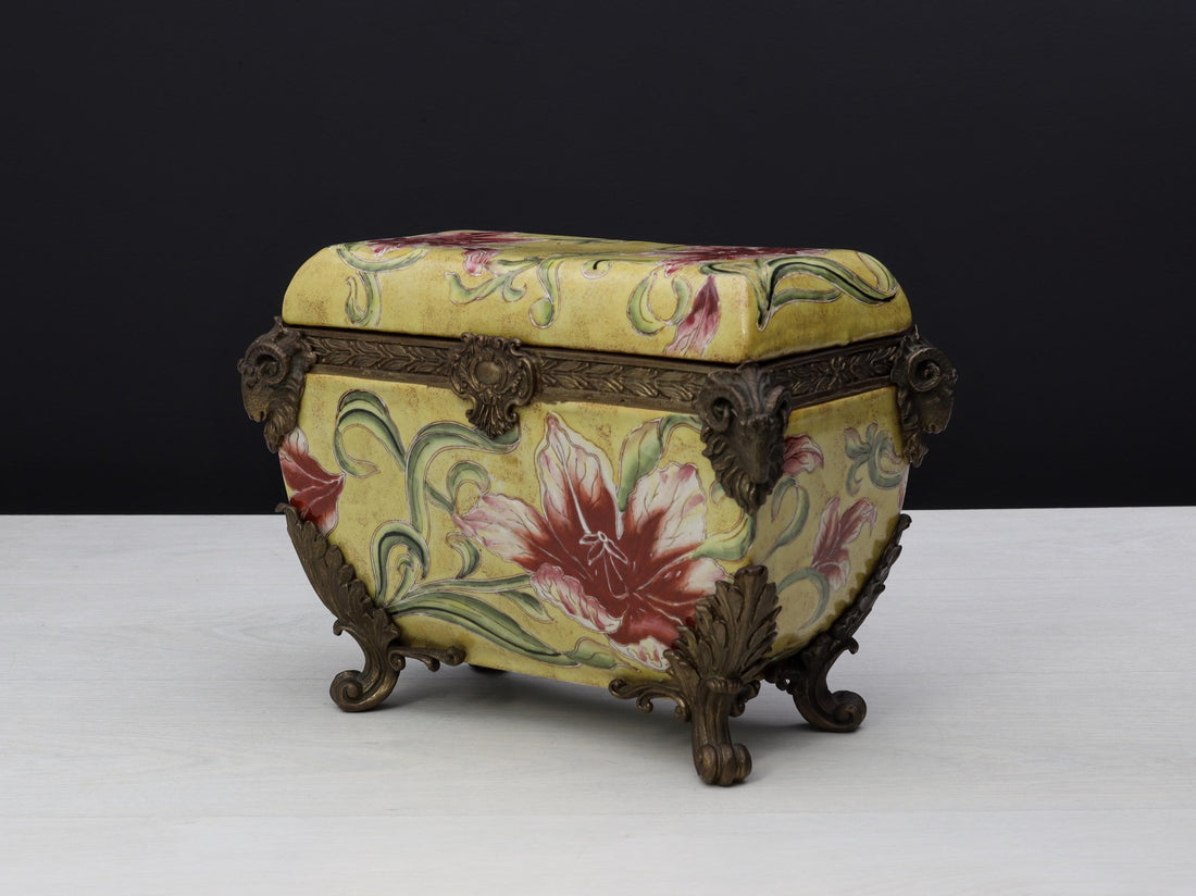 Vintage Jewelry Box-Trinket Box |Jewelry Storage or Unique Urn for Ashes