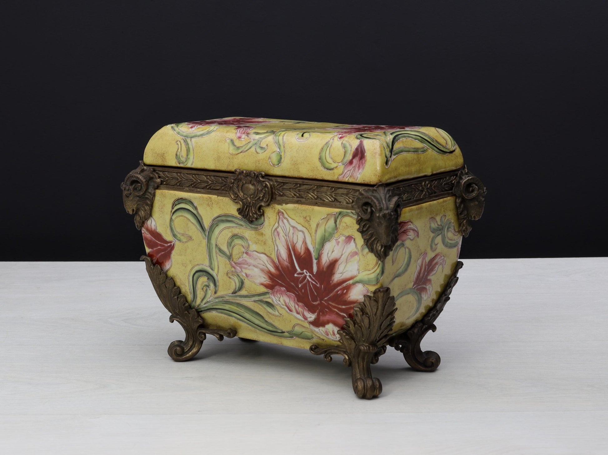 Vintage Jewelry Box-Trinket Box |Jewelry Storage or Unique Urn for Ashes