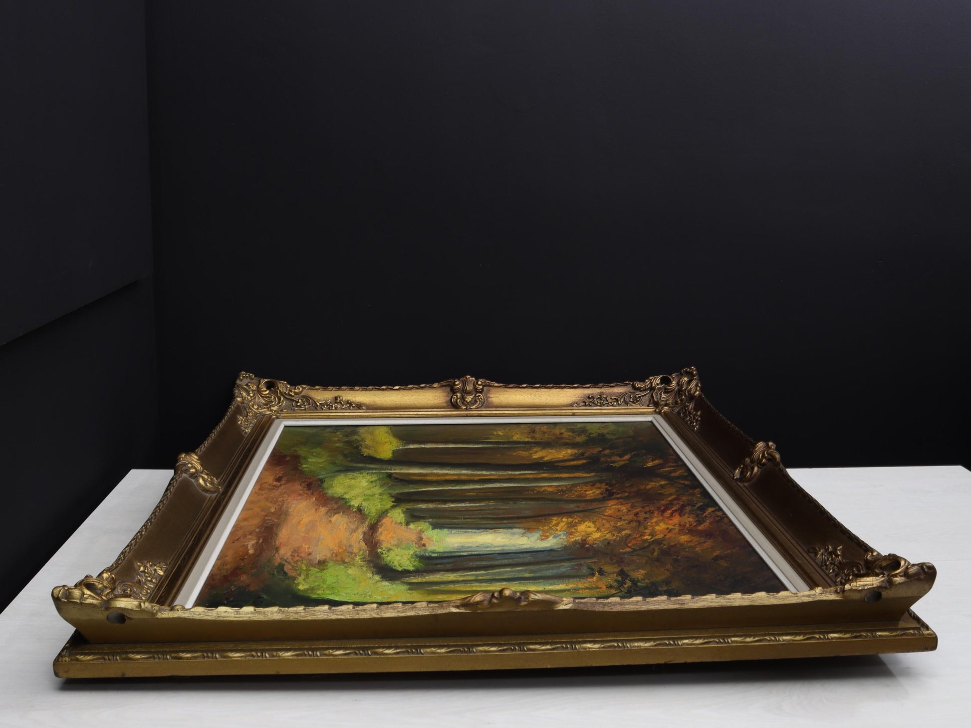 Forest Painting -Original Artwork | Antique Oil Painting |Vintage Home Decor| Unique Gift Ideas