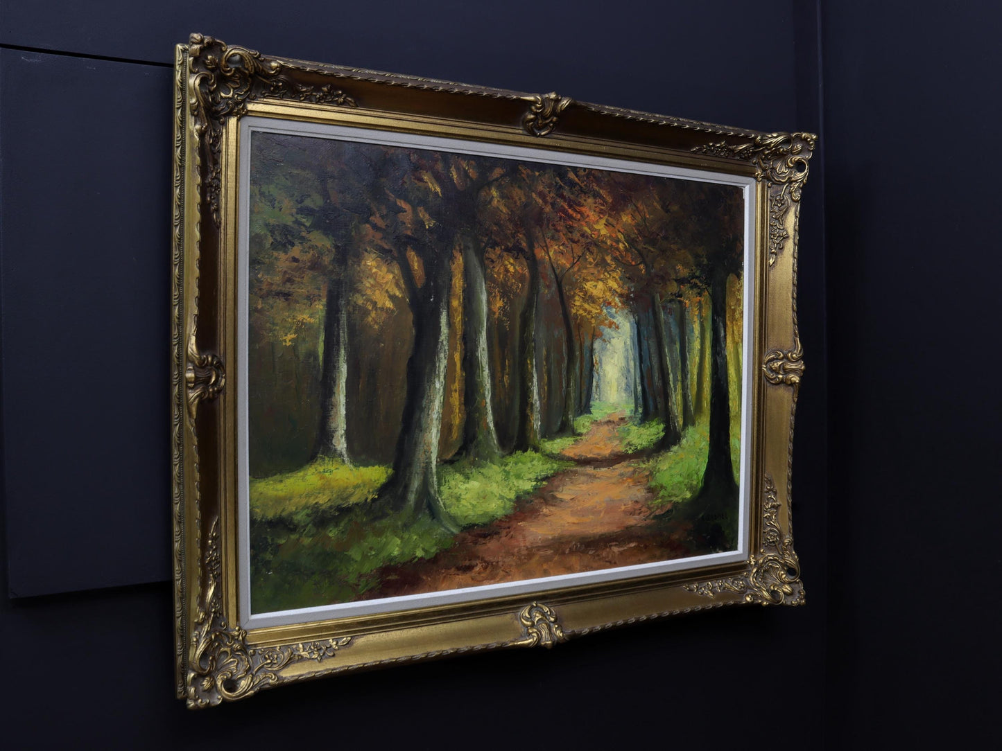 Forest Painting -Original Artwork | Antique Oil Painting |Vintage Home Decor| Unique Gift Ideas