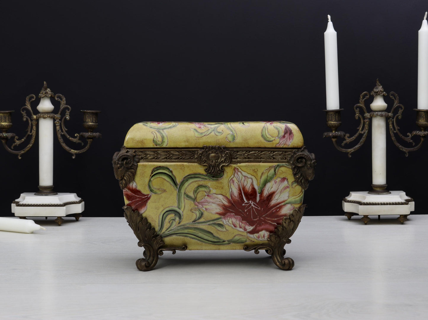 Vintage Jewelry Box-Trinket Box |Jewelry Storage or Unique Urn for Ashes