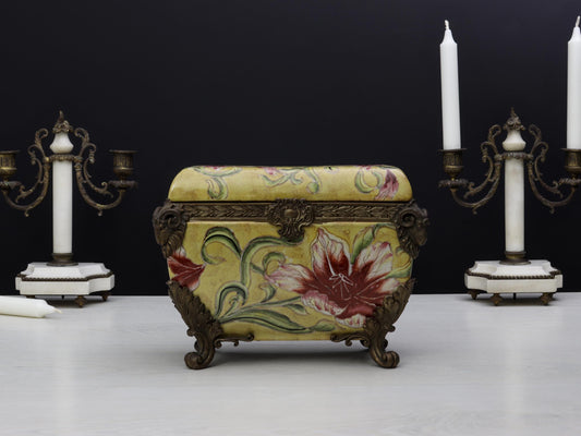 Vintage Jewelry Box-Trinket Box |Jewelry Storage or Unique Urn for Ashes