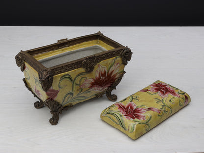 Vintage Jewelry Box-Trinket Box |Jewelry Storage or Unique Urn for Ashes