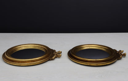 Antique Gold Wall Mirrors - Round Wall Mirror | Unique Gift Ideas| Vintage Home Decor