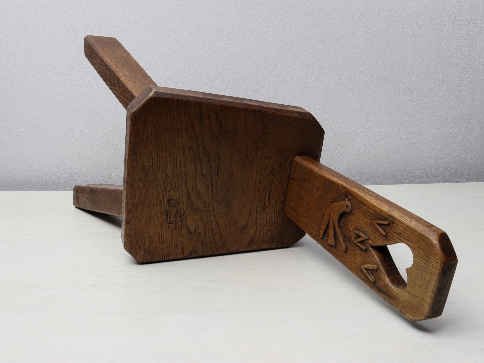 Vintage Wooden Stool –Wood Step Stool, Entryway & Farmhouse Decor-Vintage Home Decor