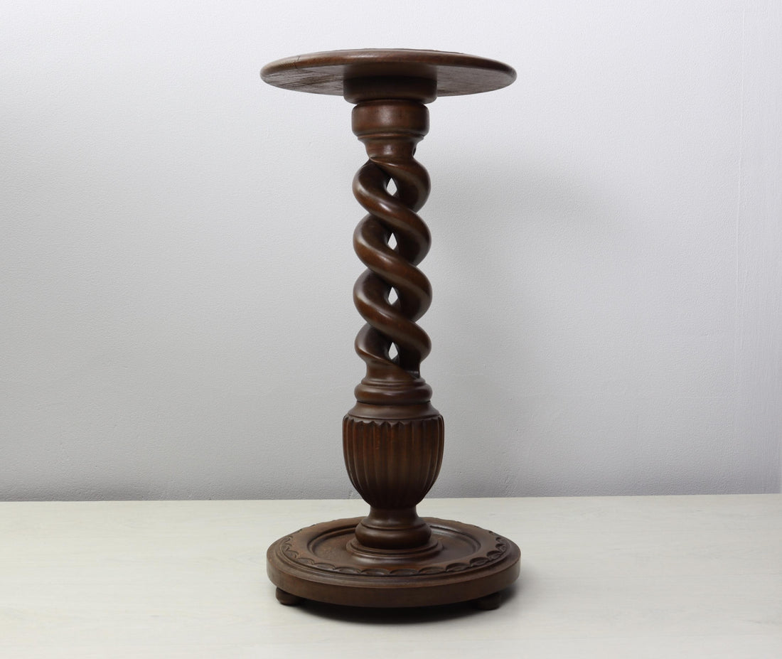 Vintage Plant Stand -Wooden End Table | Indoor Plant Stand-Vintage Side Table | Vintage Home Decor -Unique Gift Ideas