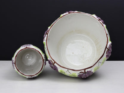 Ceramic Vase -Plant Pot Set | Vintage Planter - Decorative |Plant Lovers Gift-Vintage Home Decor