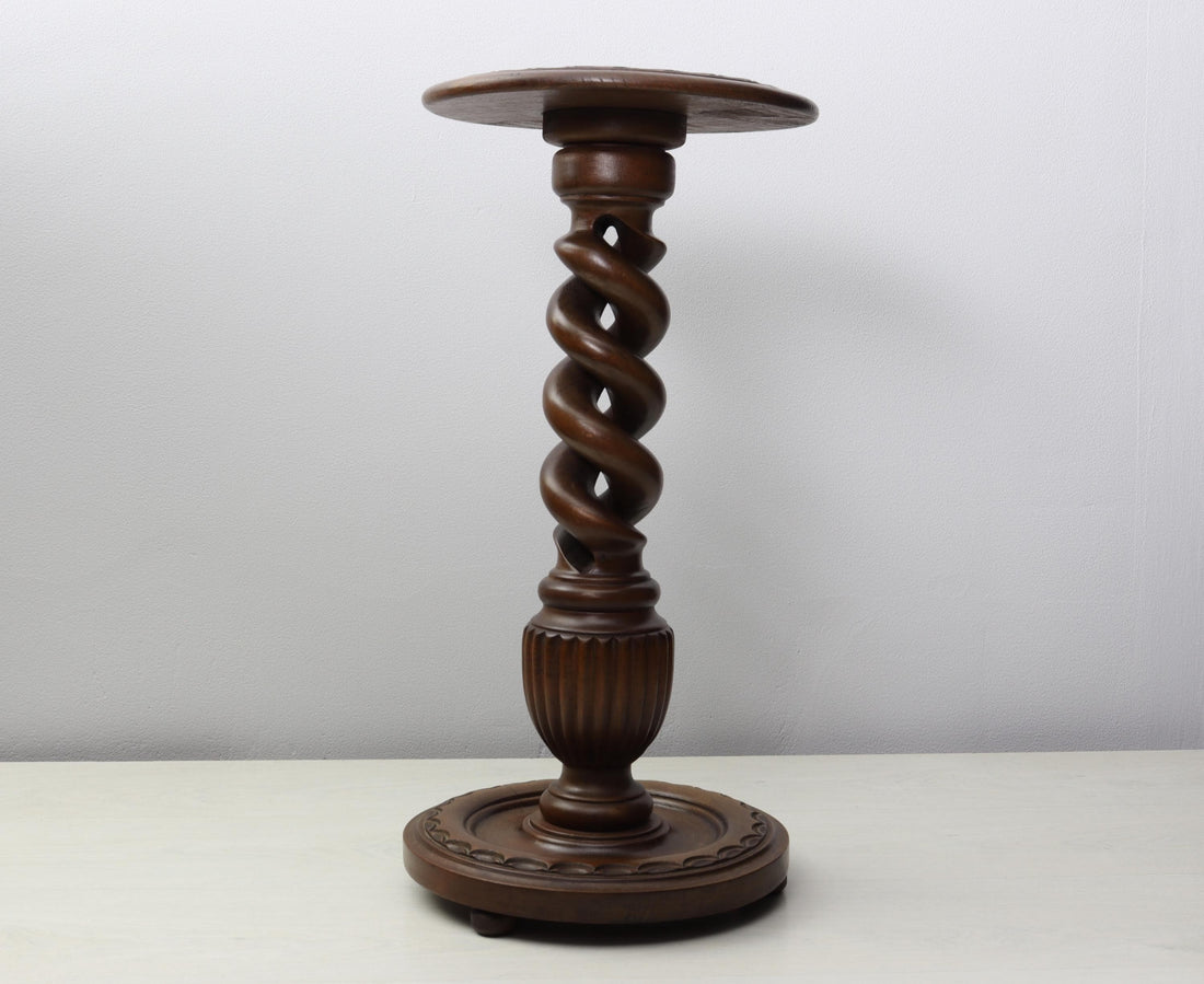 Vintage Plant Stand -Wooden End Table | Indoor Plant Stand-Vintage Side Table | Vintage Home Decor -Unique Gift Ideas