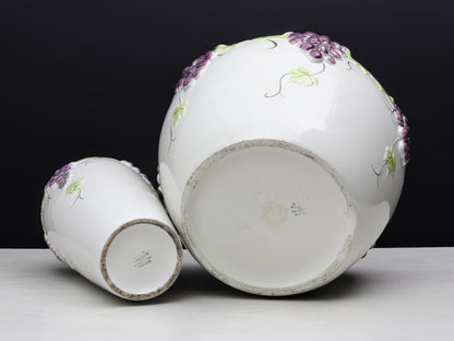 Ceramic Vase -Plant Pot Set | Vintage Planter - Decorative |Plant Lovers Gift-Vintage Home Decor