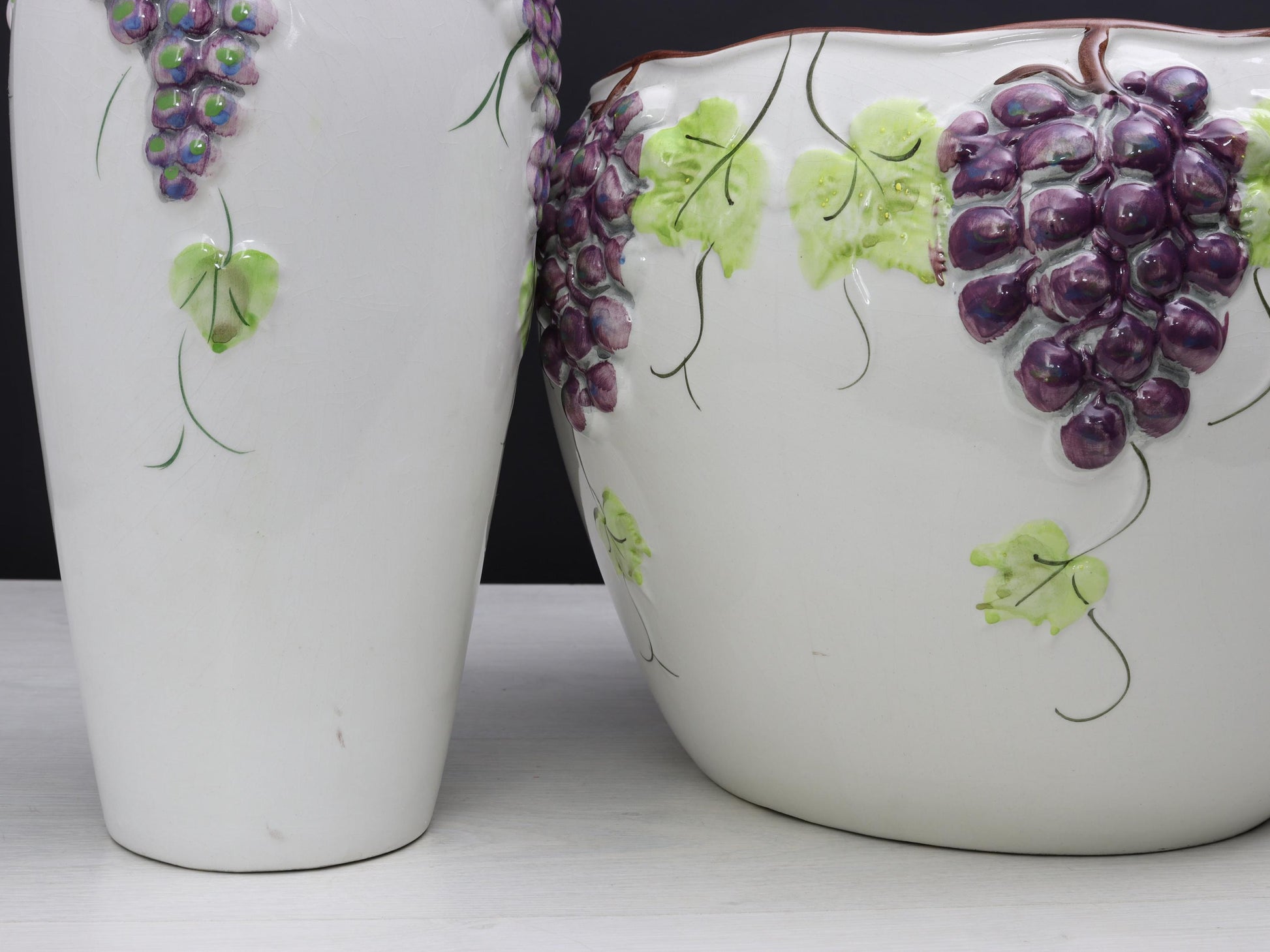 Ceramic Vase -Plant Pot Set | Vintage Planter - Decorative |Plant Lovers Gift-Vintage Home Decor