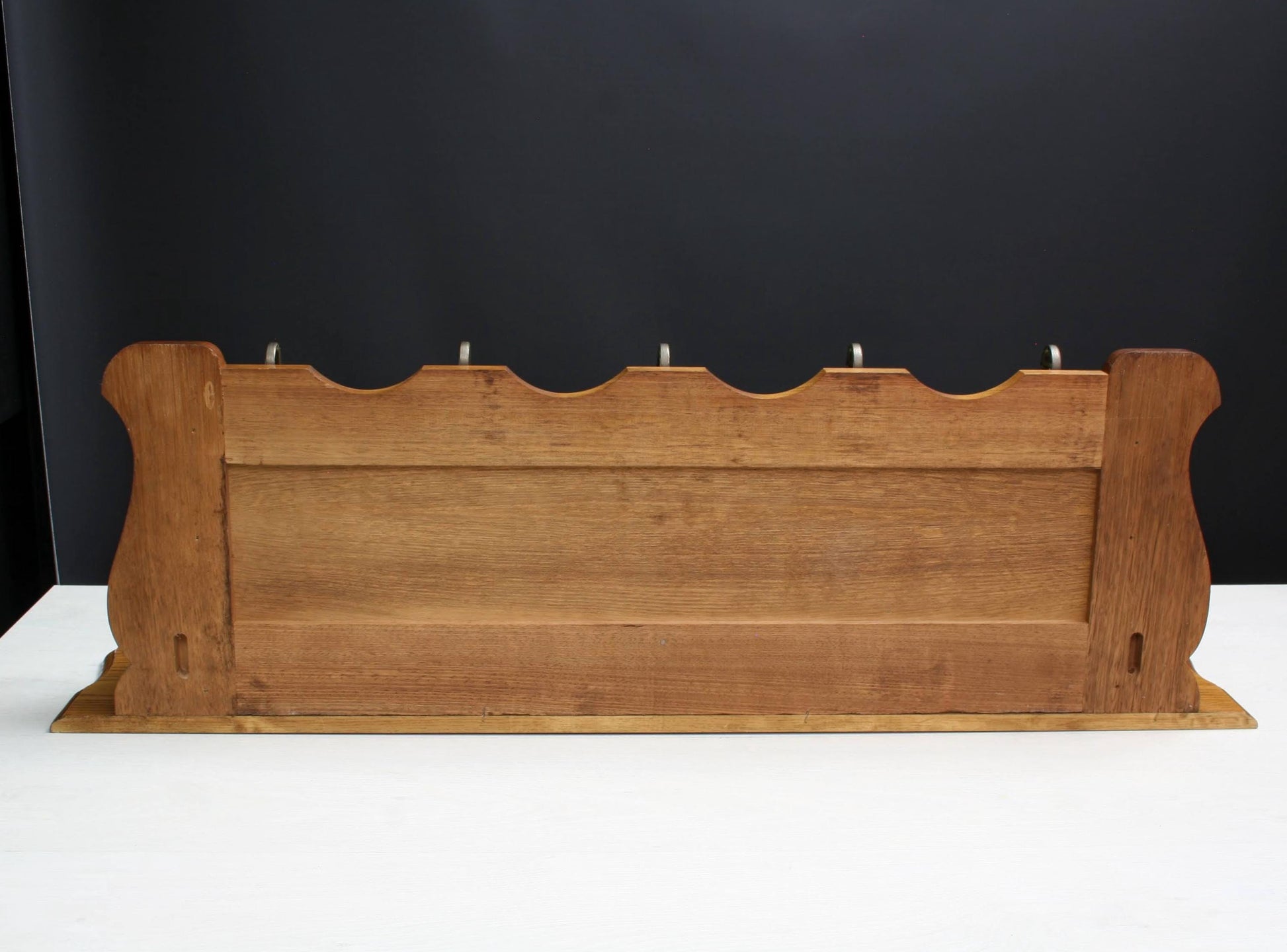 Vintage Wall Coat Rack with Shelf - Entryway Organizer