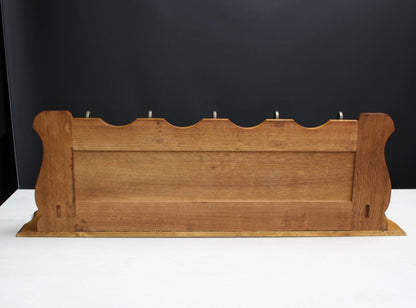 Vintage Wall Coat Rack with Shelf - Entryway Organizer