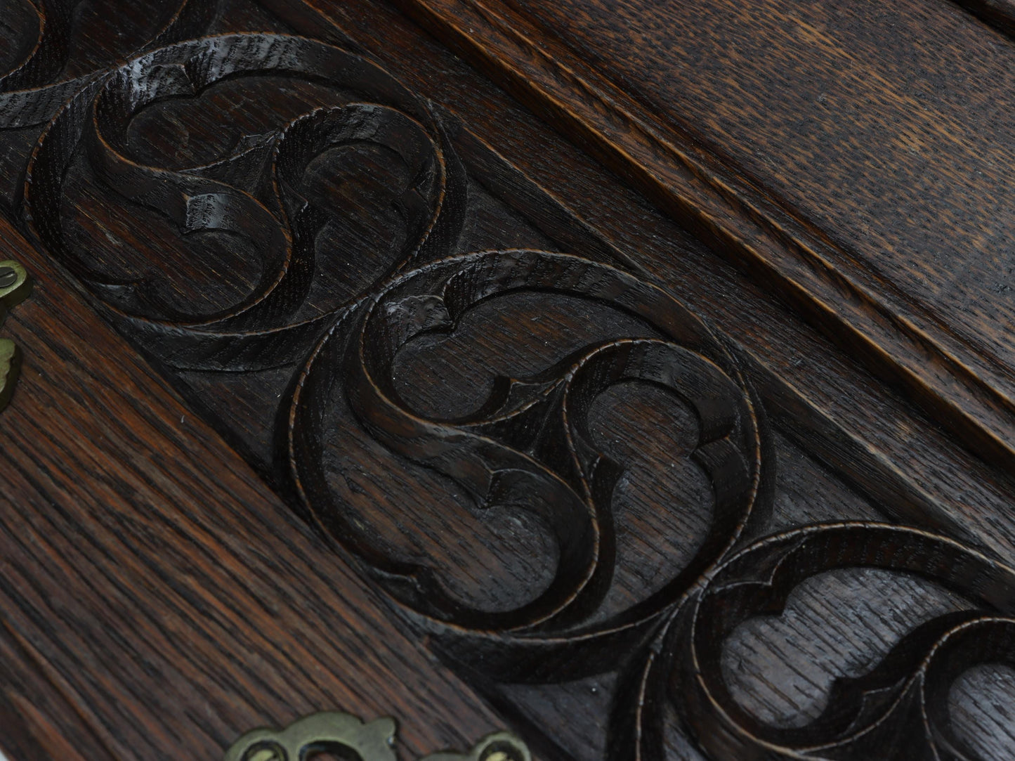 Antique Wall Mount Coat Rack with Shelf| Vintage Home Decor