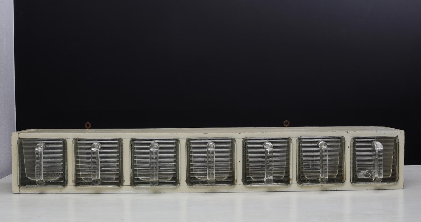 Vintage Weck Spice Rack Wall Shelf | 1930s German Retro Kitchen Decor