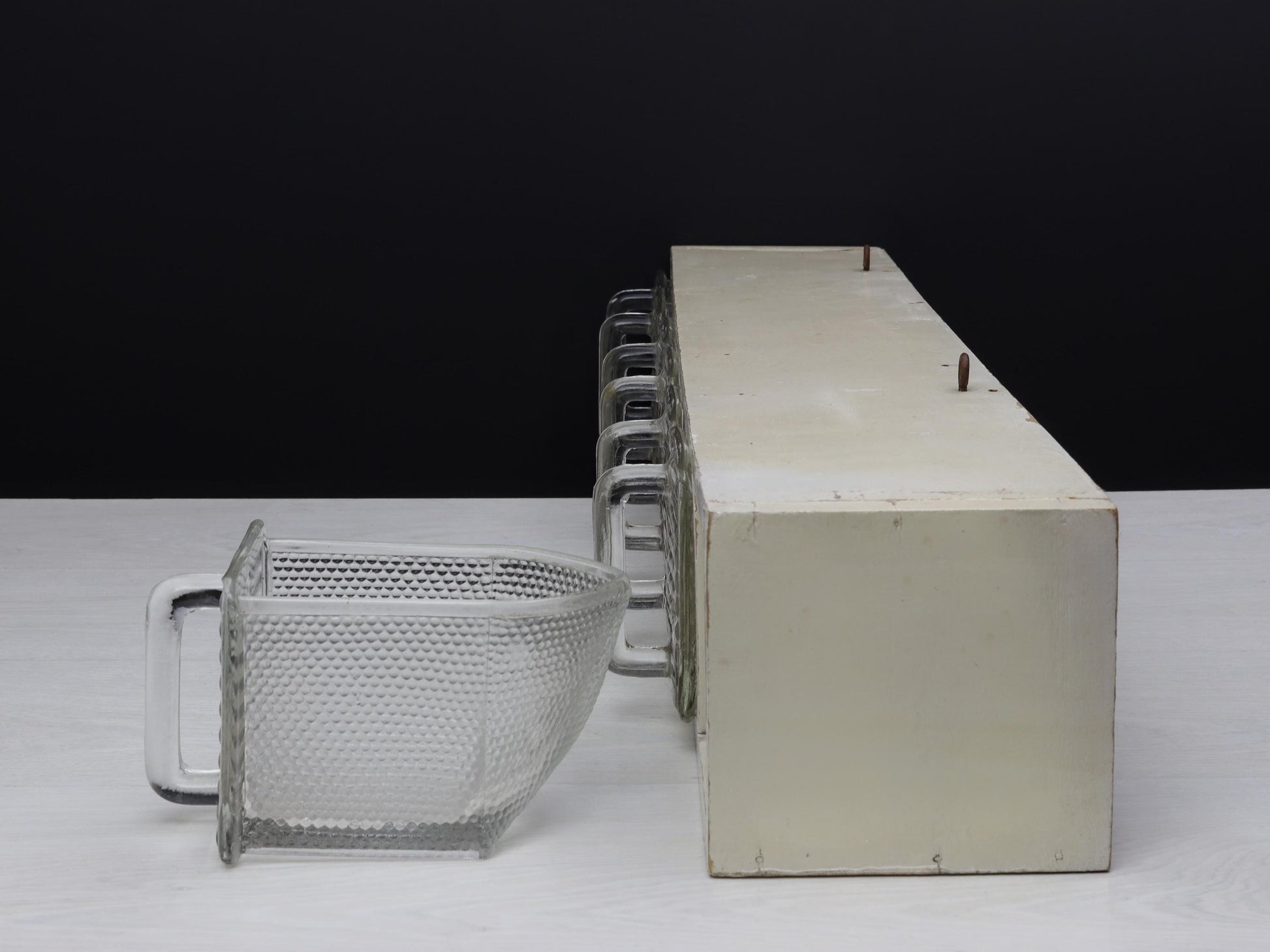 Vintage Weck Spice Rack Wall Shelf | 1930s German Retro Kitchen Decor