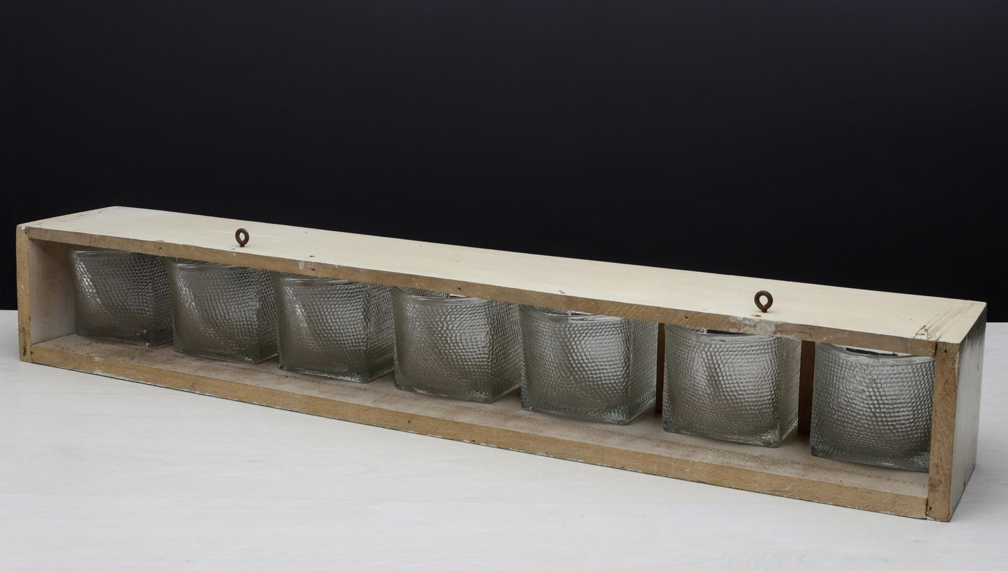 Vintage Weck Spice Rack Wall Shelf | 1930s German Retro Kitchen Decor